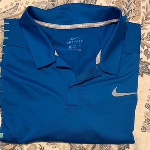 Nike Mickey Golf Blue Polo Shirt